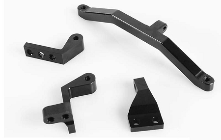 RC4WD Gelande 2 Front 3 Link & Panhard Mount (Black) - Click Image to Close