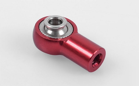 RC4WD M3 Mini Aluminum Axial Style Rod End (Red) (10)