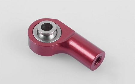 RC4WD M3 Offset Short Aluminum Axial Style Rod End (Red) (10)