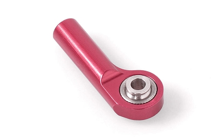 RC4WD M3 Offset Long Aluminum Rod Ends (Red) (10)