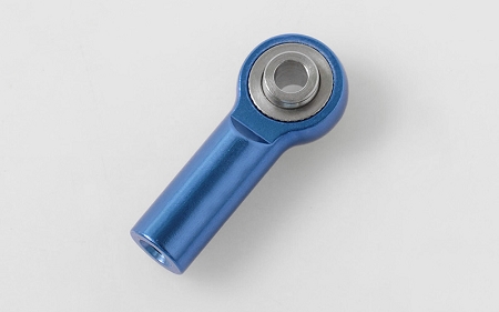 RC4WD M3 Medium Straight Aluminum Rod Ends (Blue) (10)