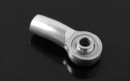 RC4WD M3 Bent Short Aluminum Rod Ends (Silver) (10)