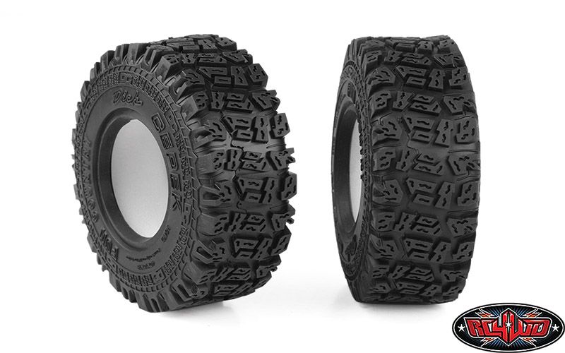 RC4WD Dick Cepek Fun Country 1.9" Scale Tires, OD 3.94" (2)