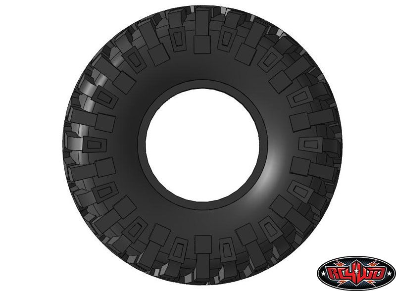 RC4WD 1.55" Rock Crusher X/T X3 Scale Tires 3.69" OD (2)
