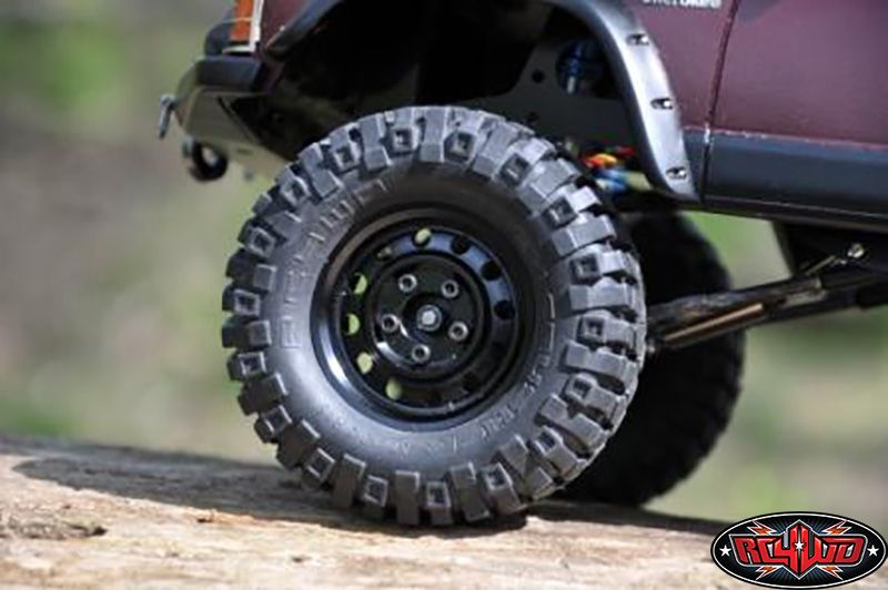 RC4WD 1.55" Rock Crusher X/T X3 Scale Tires 3.69" OD (2) - Click Image to Close