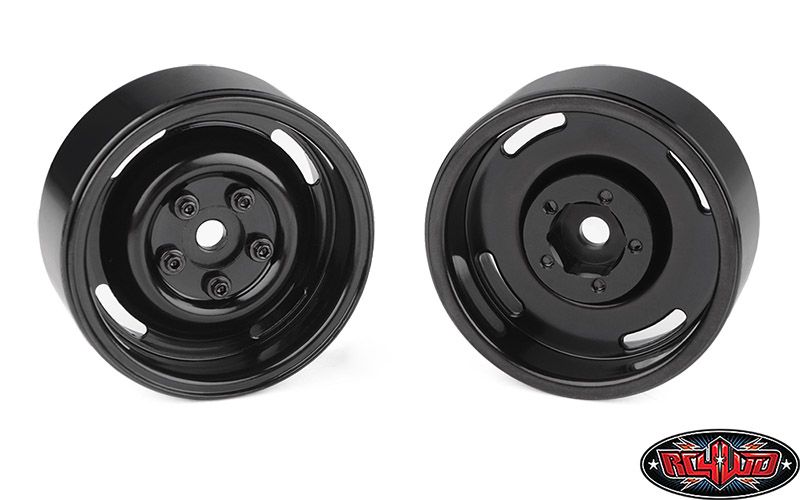 RC4WD 1.9" Landies Vintage Steel Beadlock Wheels (Black) (4)