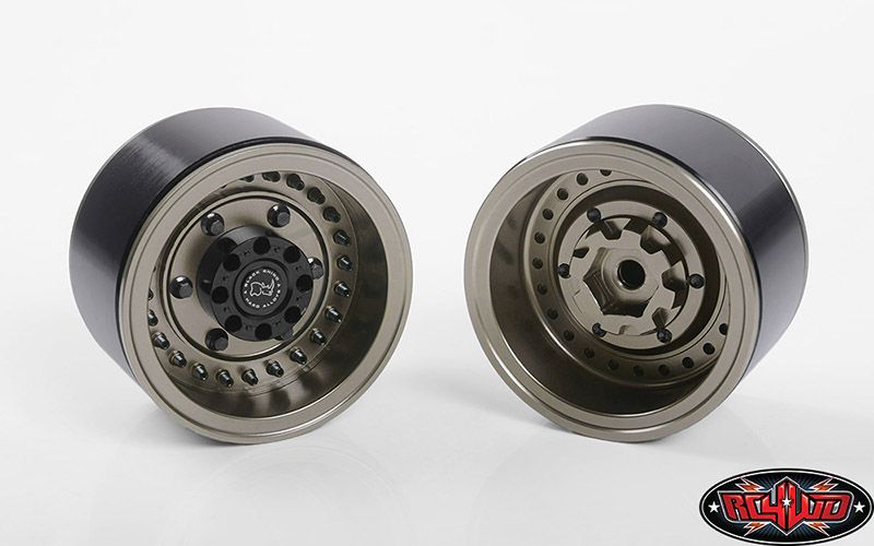 RC4WD 1.9" Black Rhino Armory Internal BL Deep Dish Wheels (4)