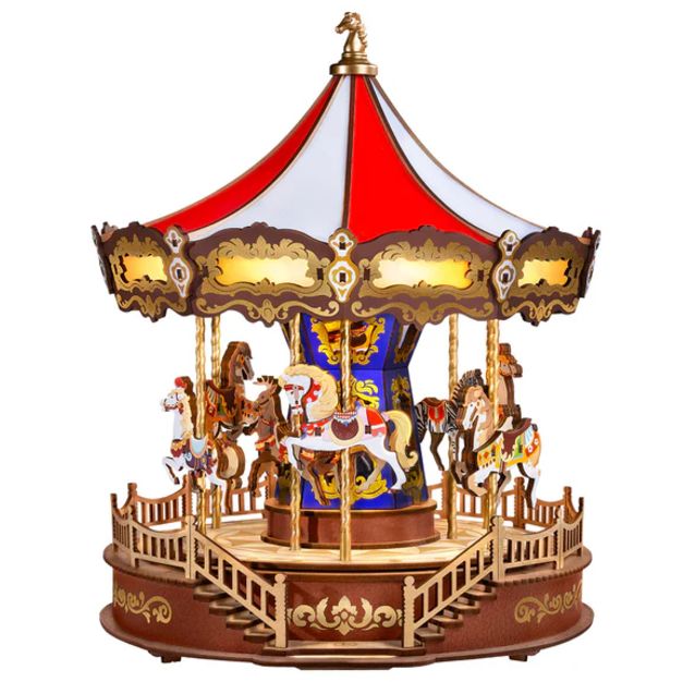 Rolife Classic Carousel 3D Woodel Puzzle