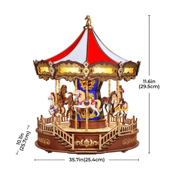 Rolife Classic Carousel 3D Woodel Puzzle