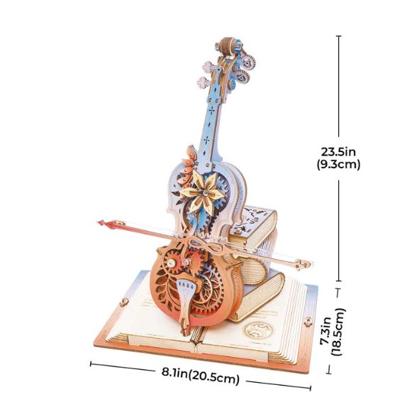 ROKR Symphony of Gorgeous Dreams Mechanical Music Box