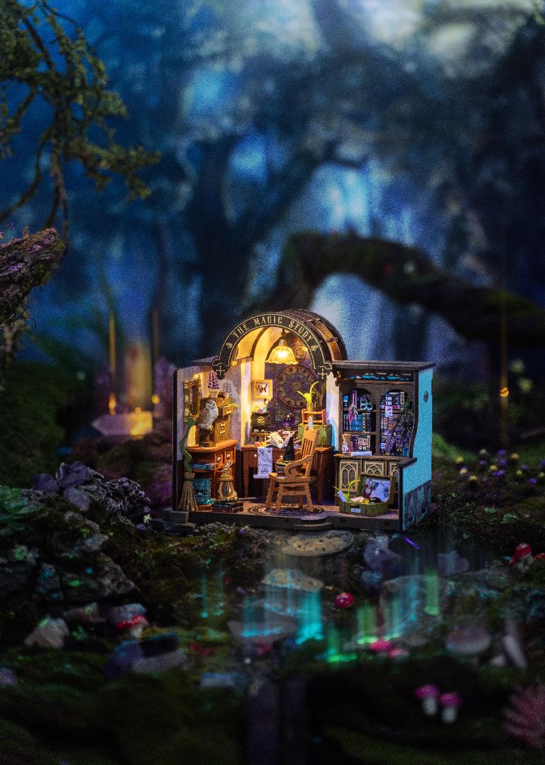 Rolife The Magic Study DIY Miniature House Kit