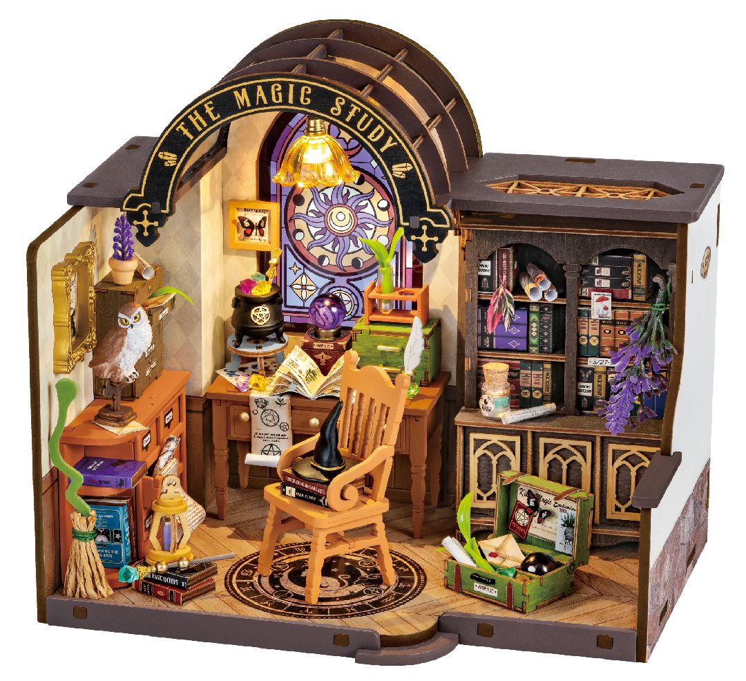 Rolife The Magic Study DIY Miniature House Kit