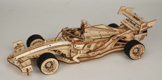 ROKR F1 Racing Car 3D Wooden Puzzle