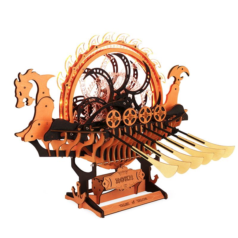 ROKR Dragon-Boat 3D Wooden Puzzle