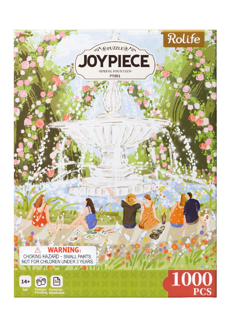 Rolife Afternoon Fountain 1000 Piece Jigsaw Puzzle