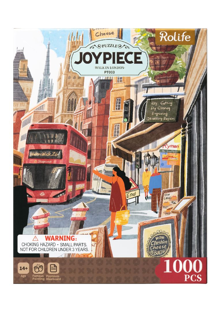 Rolife Walk in London 1000 Piece Jigsaw Puzzle