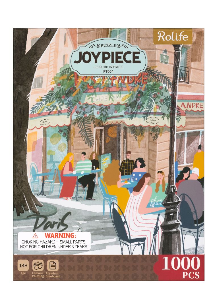 Rolife Leisure in Paris 1000 Piece Jigsaw Puzzle