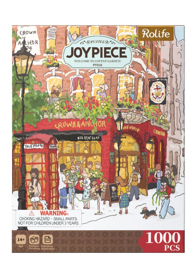 Rolife Welcome to Covent Garden 1000 Piece Jigsaw Puzzle