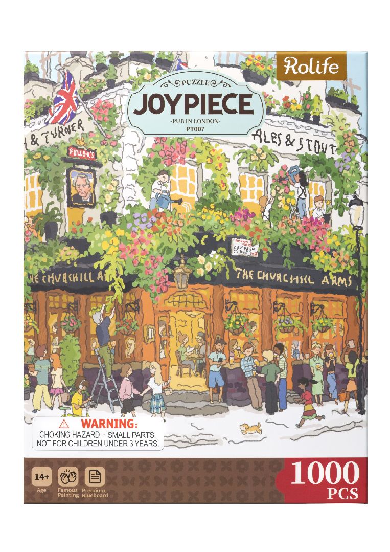 Rolife Pub in London 1000 Piece Jigsaw Puzzle