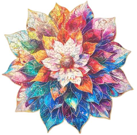 Rowood Mystic Mandala Flower 200 piece Puzzle