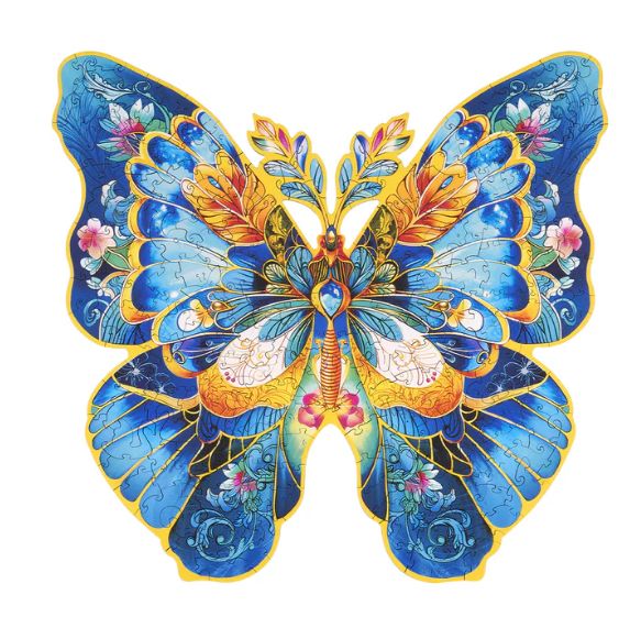 Rowood Morpho Helena 200 Piece Wooden Jigsaw Puzzle