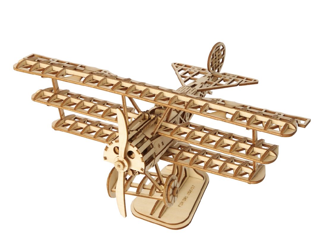 Rolife Tri-Plane 3D Wooden Puzzle - Click Image to Close