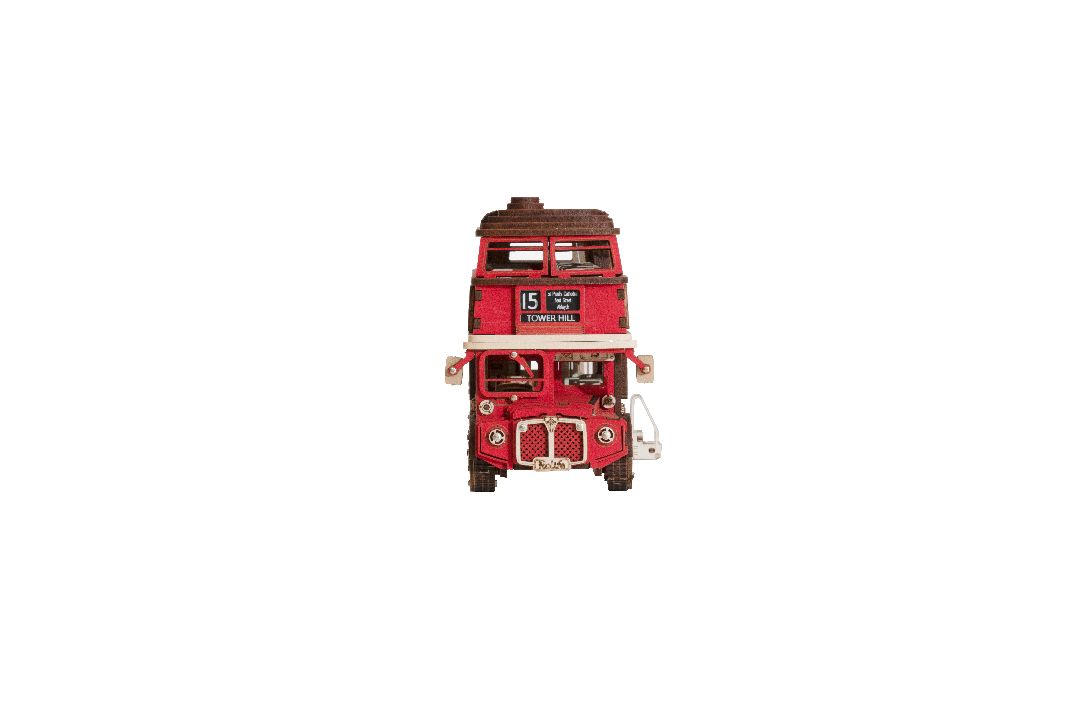 Rolife London Tour Bus 3D Wooden Puzzle