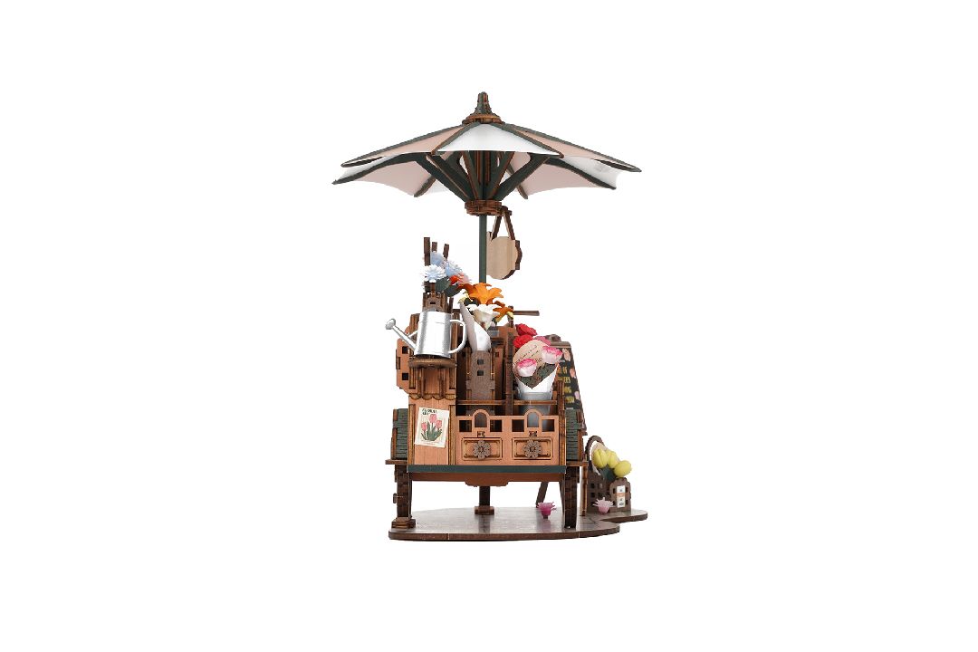 Rolife Blossom Cart 3D Wooden Puzzle