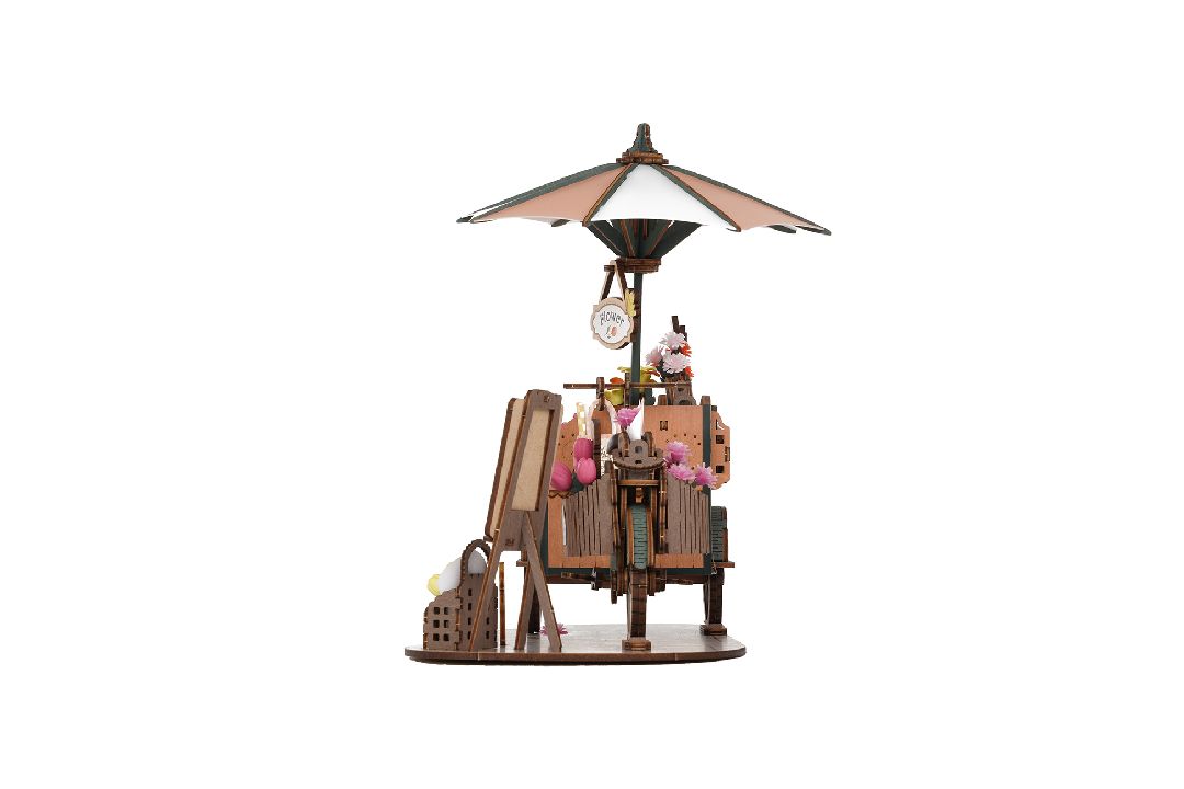 Rolife Blossom Cart 3D Wooden Puzzle