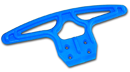 RPM Extra Wide Front Bumper (Blue)