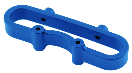 RPM Front Bumper Mount for the Traxxas Revo - Blue