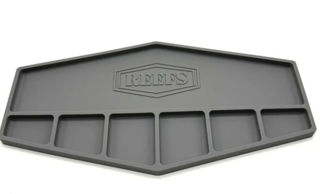 Reefs Shield Silicone Parts Tray - Gray - Click Image to Close