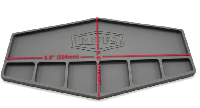 Reefs Shield Silicone Parts Tray - Gray