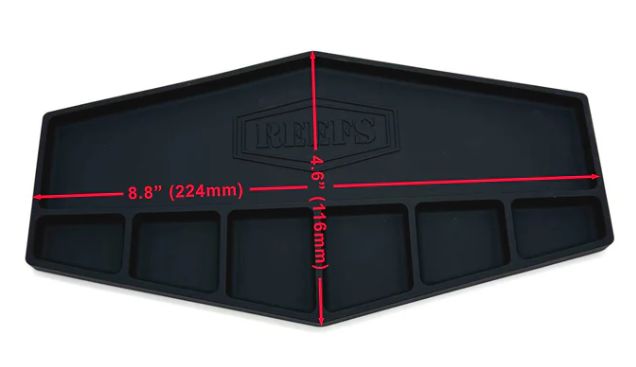 Reefs Shield Silicone Parts Tray - Black