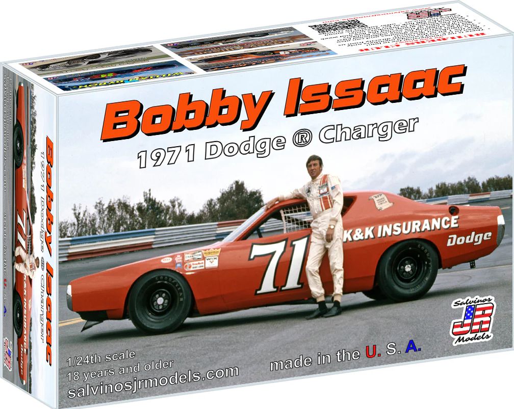 Salvinos JR Models 1/24 Bobby Issac 1971 Dodge Charger