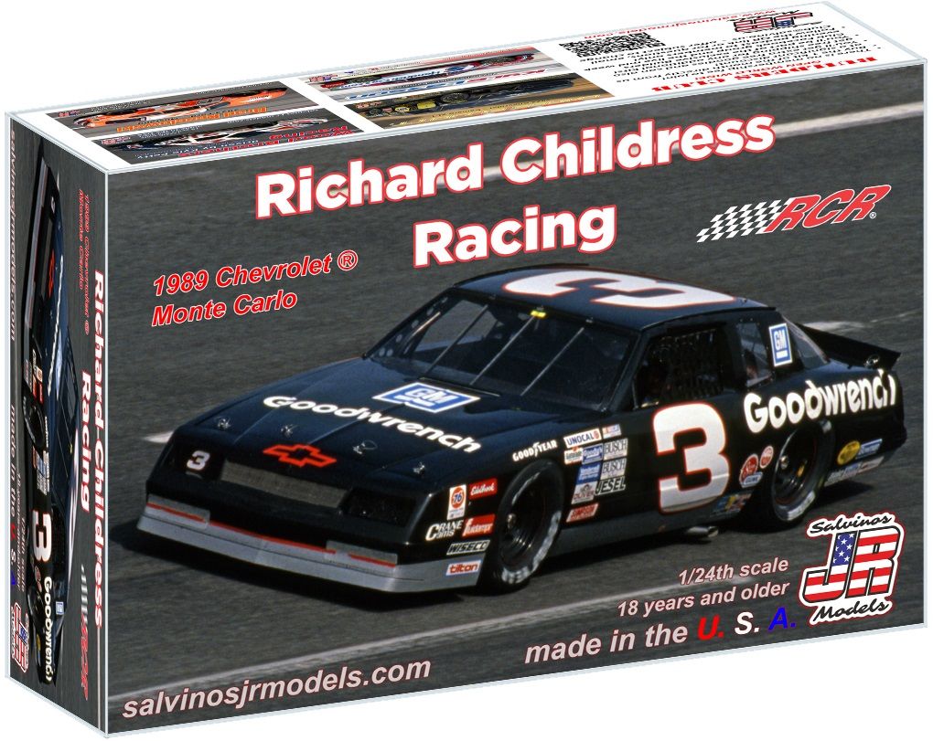 Salvino JR Models 1/24 Childress #3 Goodwrench 1989 Monte Carlo