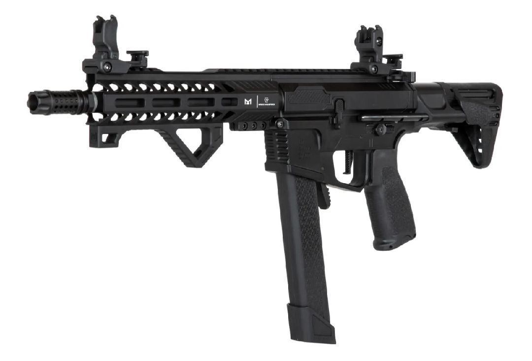 Specna Arms SA-X02 EDGE 2.0 Submachine Gun - Black - Click Image to Close