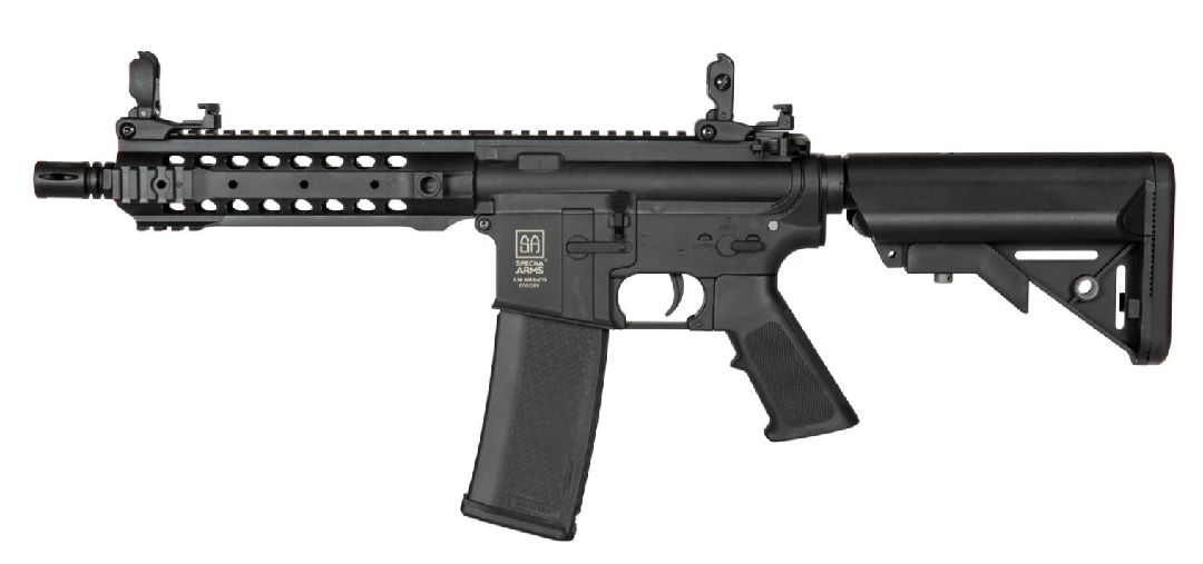Specna Arms SA-F01 X-ASR Carbine - Black - Click Image to Close