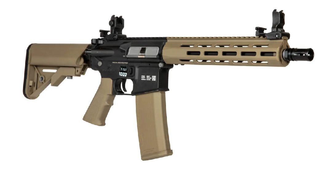 Specna Arms SA-F03 X-ASR Carbine - Half-Tan - Click Image to Close