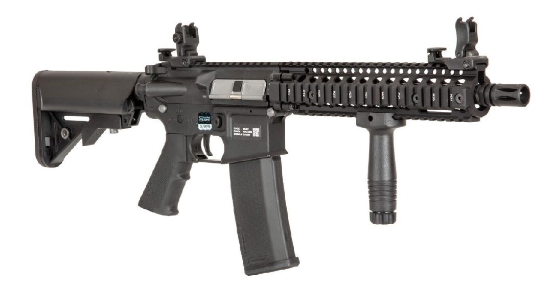 Specna Arms SA-C19 CORE Daniel Defense ETU Carbine - Black - Click Image to Close