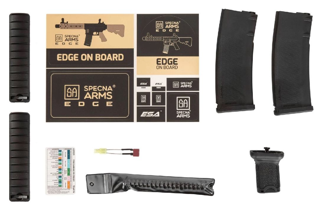Specna Arms RRASA-E03 EDGE 3.0 Carbine - Black - Click Image to Close