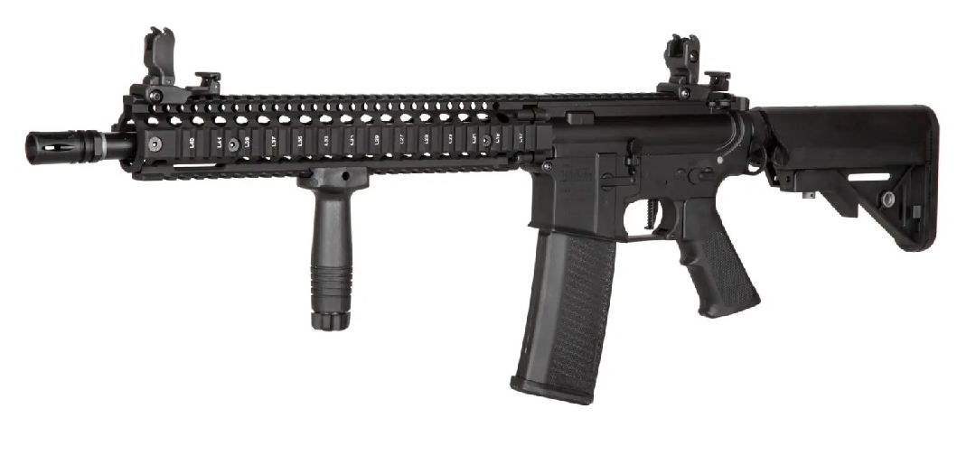 Specna Arms Daniel Defense M4A1E26 EDGE 3.0 Carbine - Black - Click Image to Close