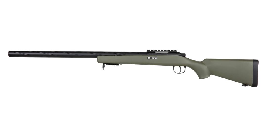 Specna Arms SA-S12 Replica Edge Sniper Airsoft Rifle - Olive - Click Image to Close