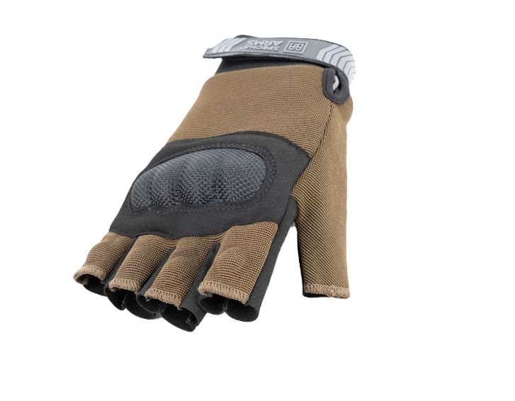 Specna Arms Protector Half-Finger Tactical Gloves Olive - Medium