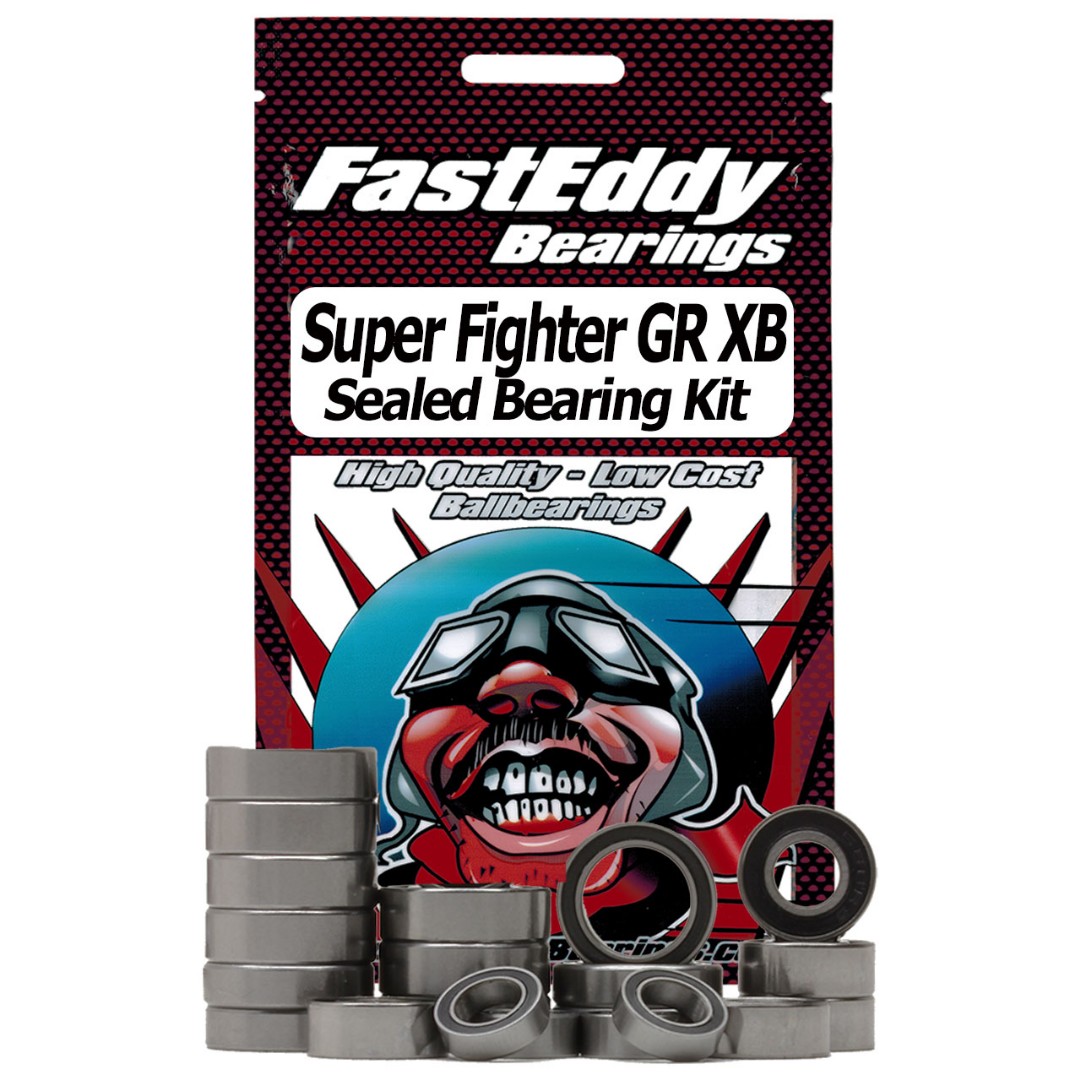 Fast Eddy Tamiya Super Fighter GR Violet Racer XB (DT-02) Sealed Bearing Kit