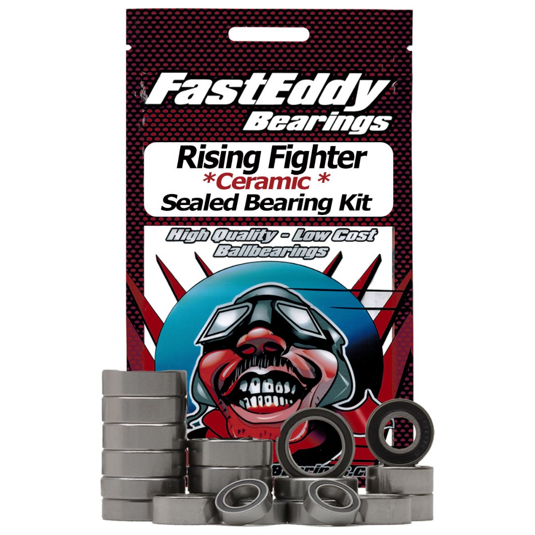 Fast Eddy Tamiya Rising Fighter (58043) Ceramic Rubber Sealed Bearing Kit