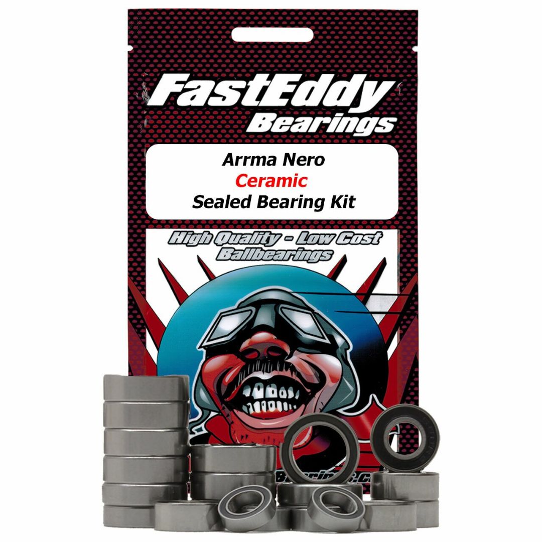 Fast Eddy Arrma Nero Ceramic Sealed Bearing Kit