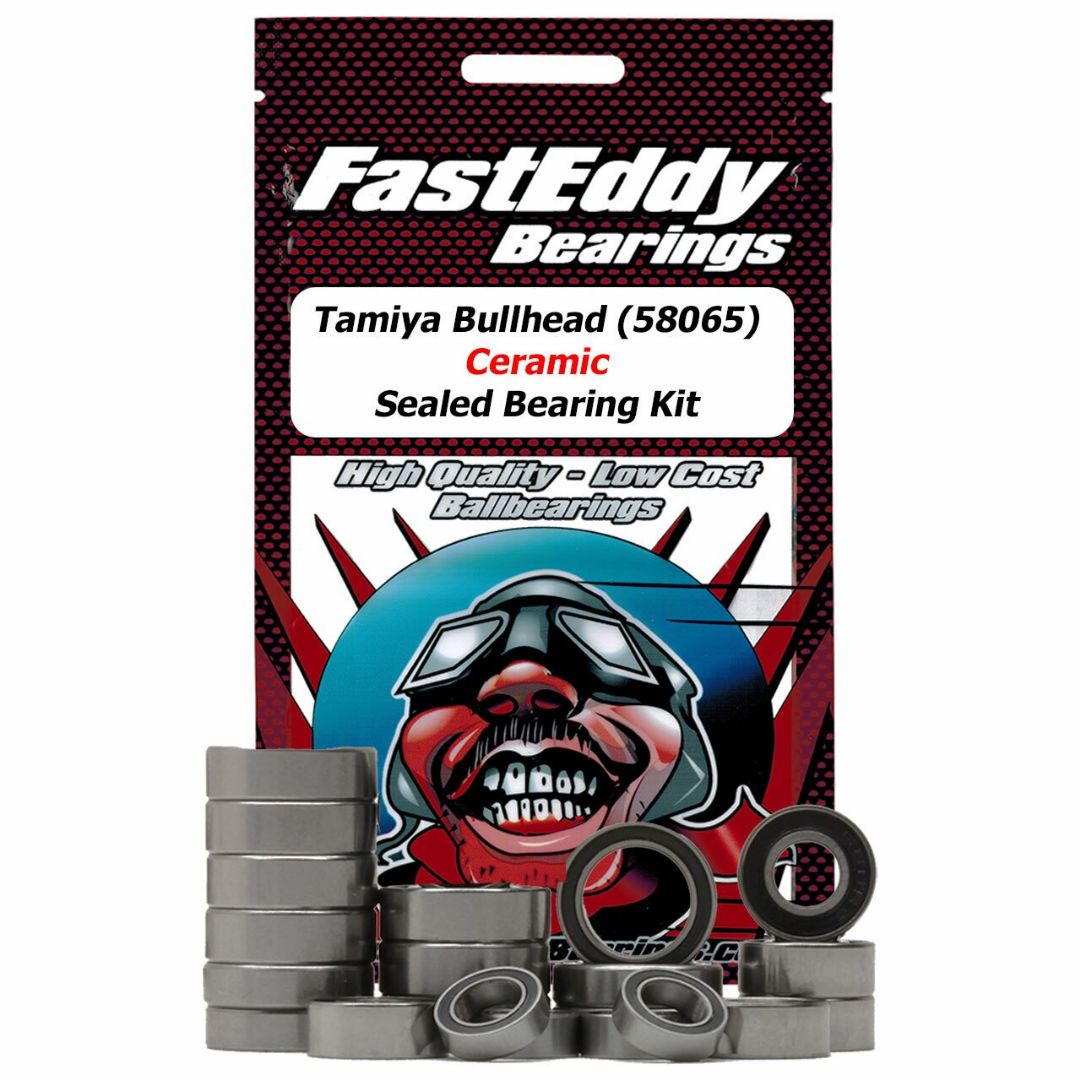 Fast Eddy Tamiya Bullhead (58065) Ceramic Sealed Bearing Kit