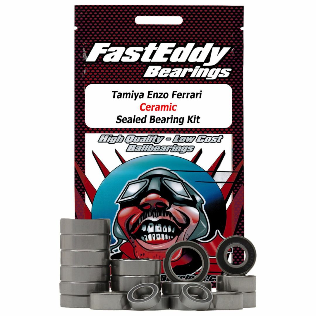 Fast Eddy Tamiya Enzo Ferrari (TB-01) Ceramic Sealed Bearing Kit