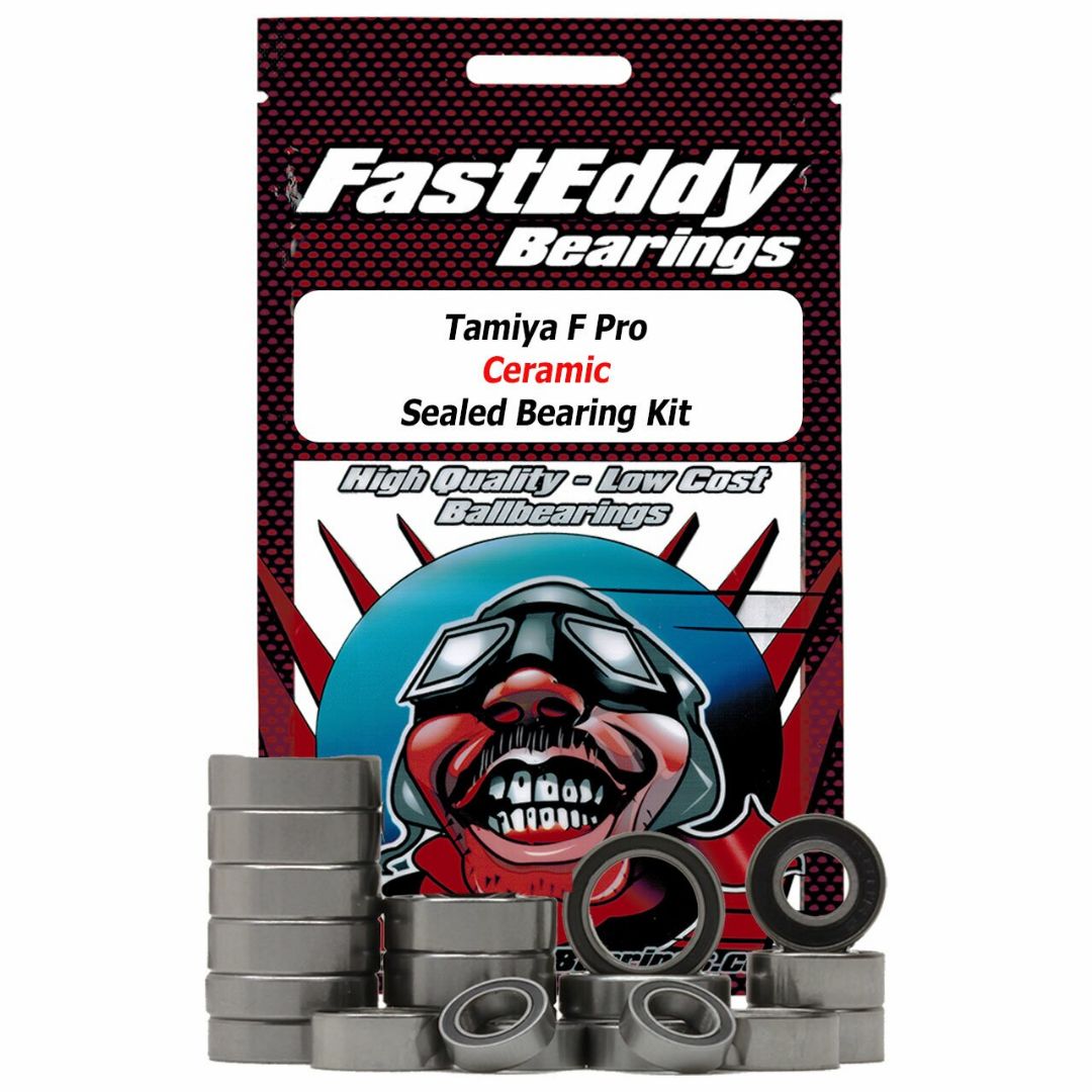 Fast Eddy Tamiya F Pro Ceramic Sealed Bearing Kit